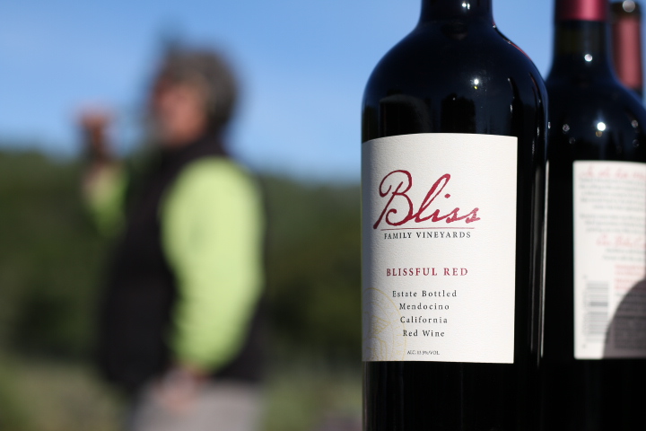 Image of Bliss Family Vineyards Blissful Red to entice you to shop Bliss wines